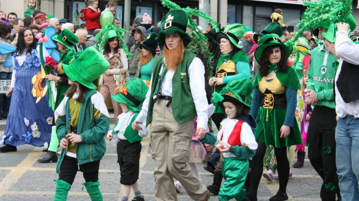 Desfile. La tradicional fiesta de San Patricio vuelve a alegrar a Irlanda.