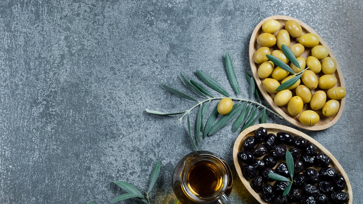 Las aceitunas negras son ideales para la repostería