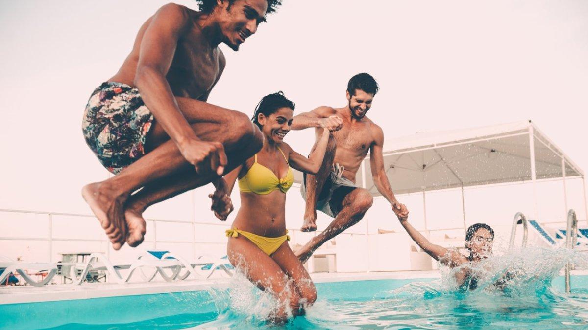 Un día de piscina entre amigos