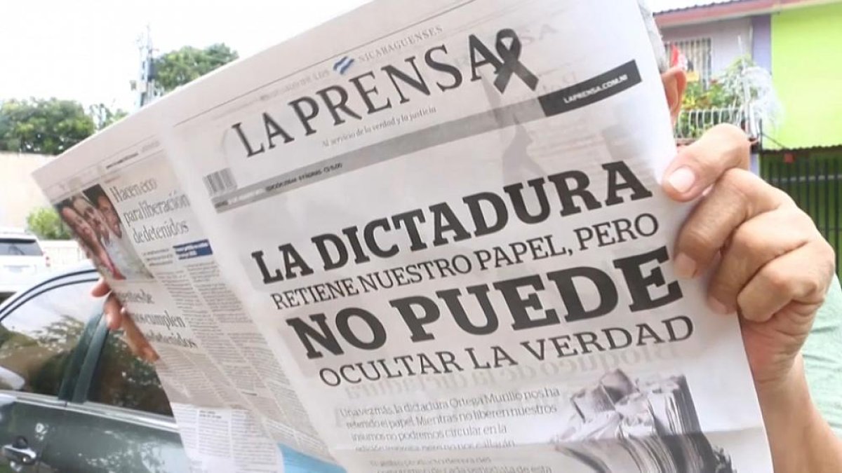 El reciente cierre de la edición impresa de la Prensa en Nicaragua.