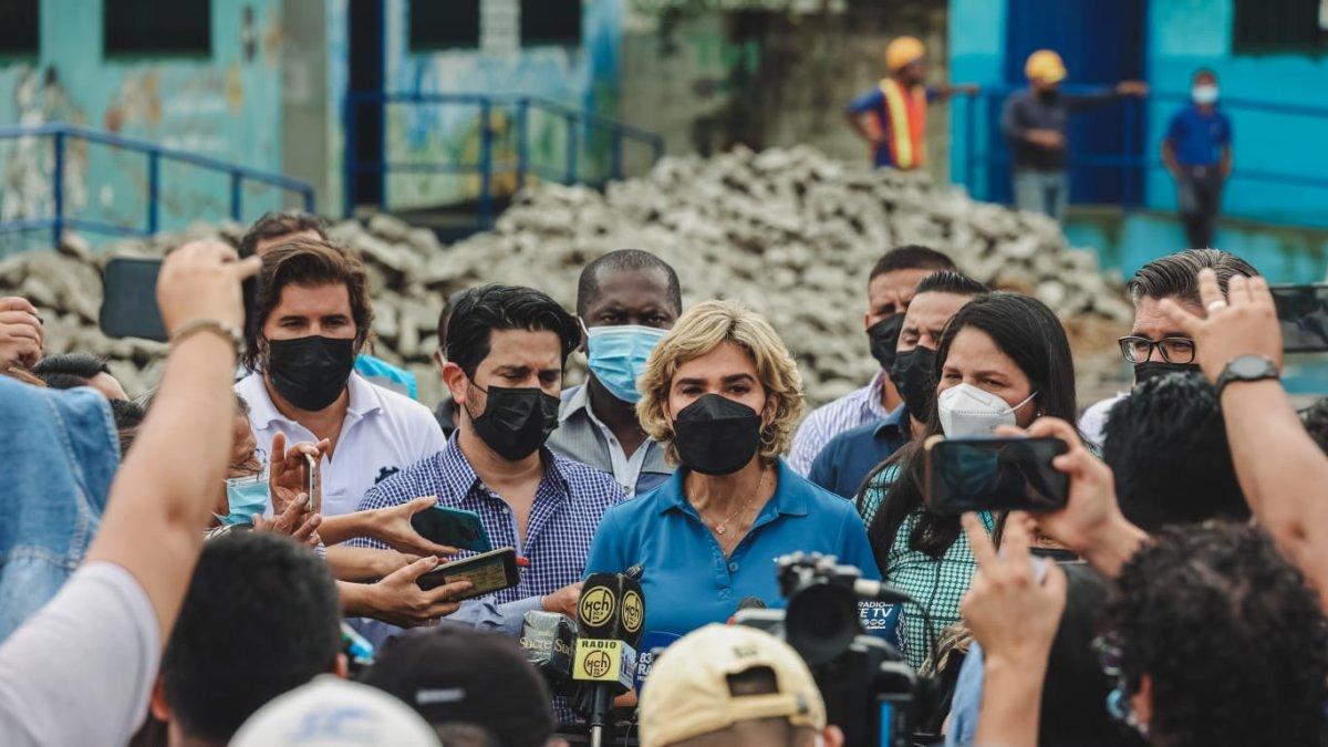 La alcaldesa Cynthia Viteri, en una reciente aparición pública.