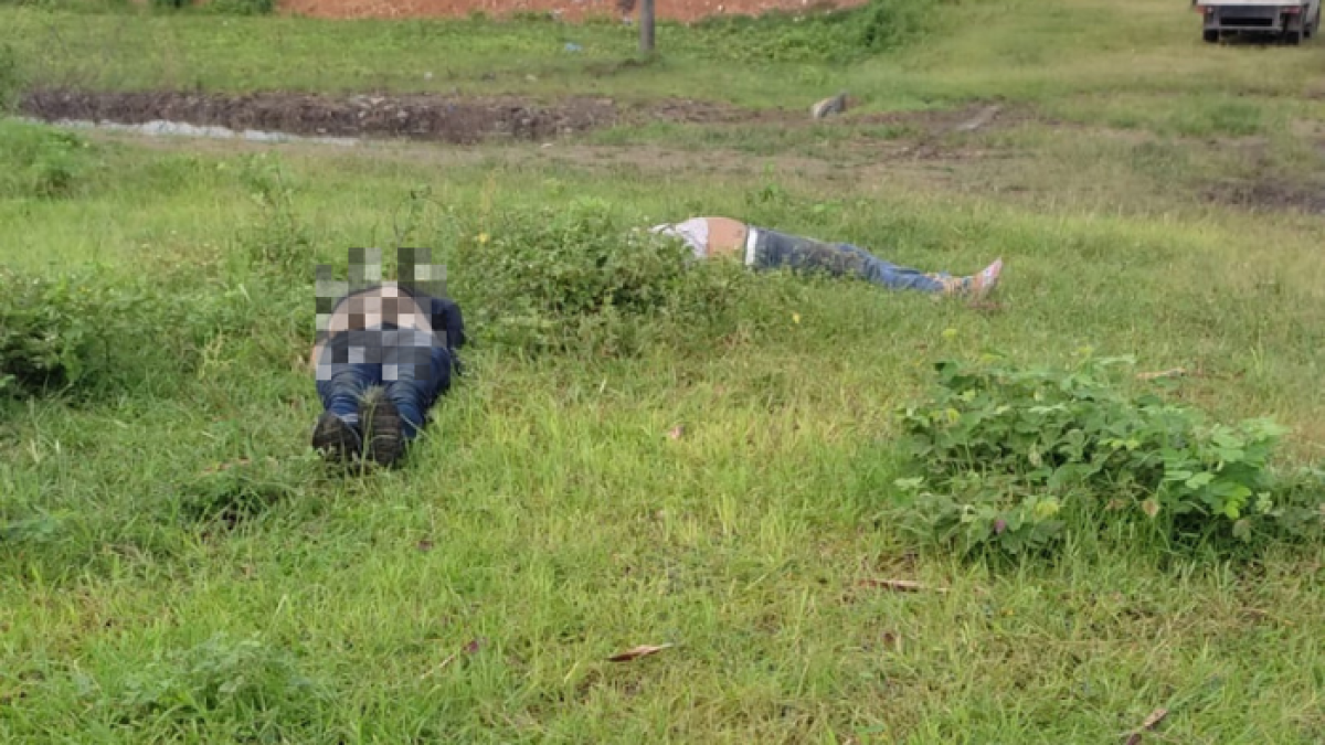 Dos cadáveres junto a vía de enlace al Puente Alterno Norte