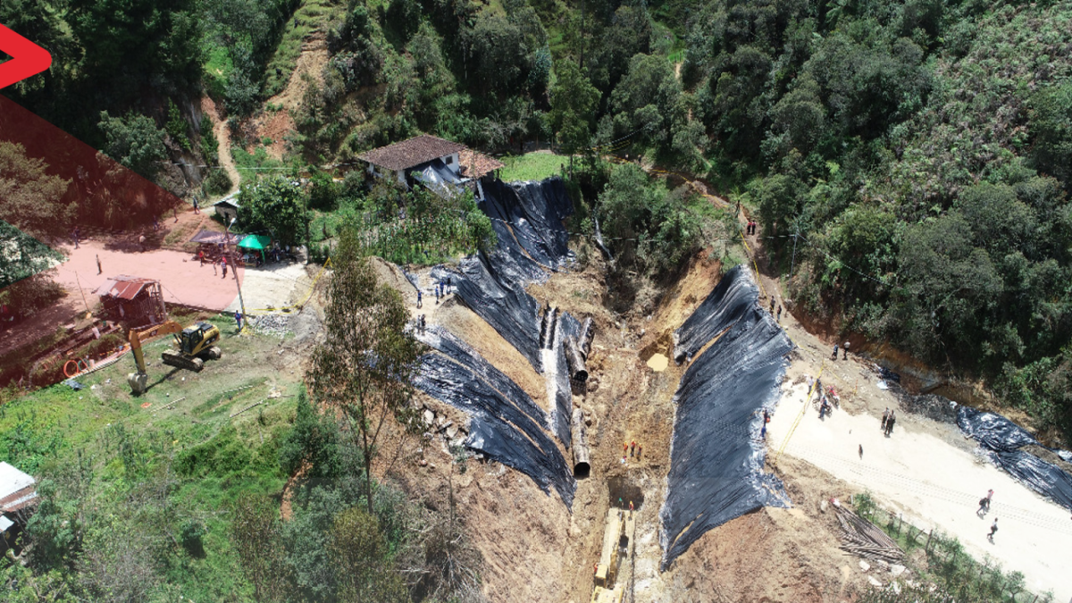 Labores de remoción de material se cumplieron hasta el jueves 17 de marzo en la zona donde se corta la carretera.
