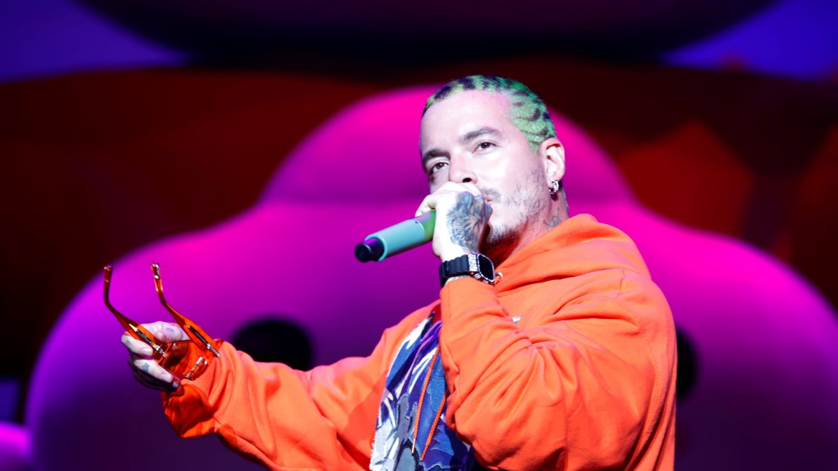 El reguetonero colombiano J Balvin, en una fotografía de archivo
