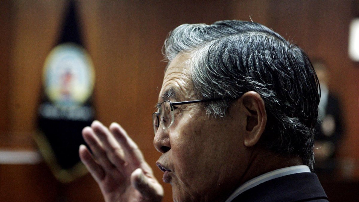 El expresidente peruano Alberto Fujimori, en una fotografía de archivo.
