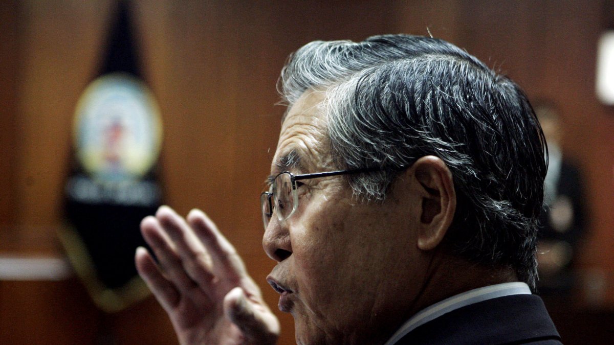 El expresidente peruano Alberto Fujimori, en una fotografía de archivo.
