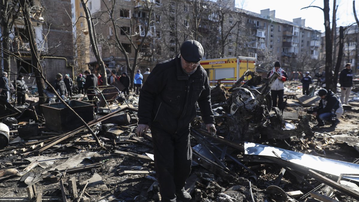 Los bombardeos de Rusia sobre territorio ucraniano no paran. MIGUEL A. LOPES