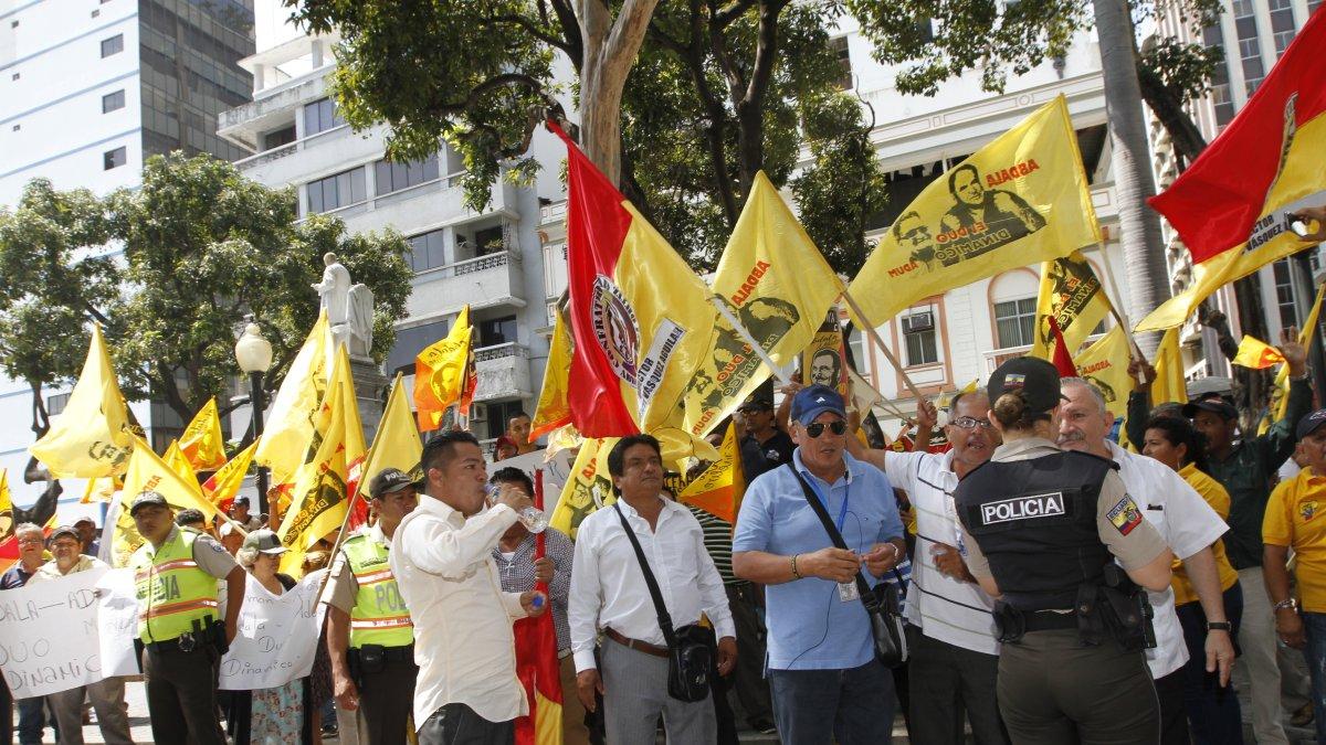 El partido Fuerza EC participó en las pasadas elecciones presidenciales con candidato propio a Carondelet.