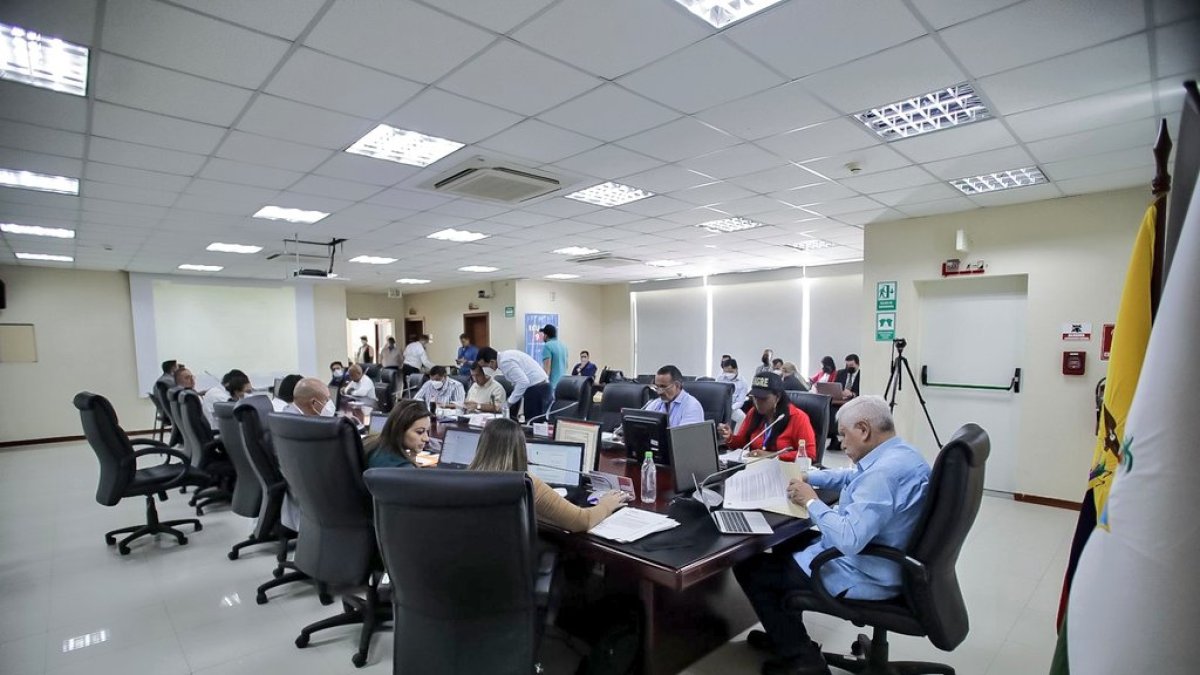 La reunión número 48 del Comité se realizó en la ciudad de Esmeraldas y fue dirigida por el ministro Cabrera