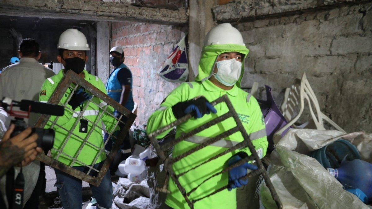 Diferentes elementos robados fueron decomisados durante un operativo.