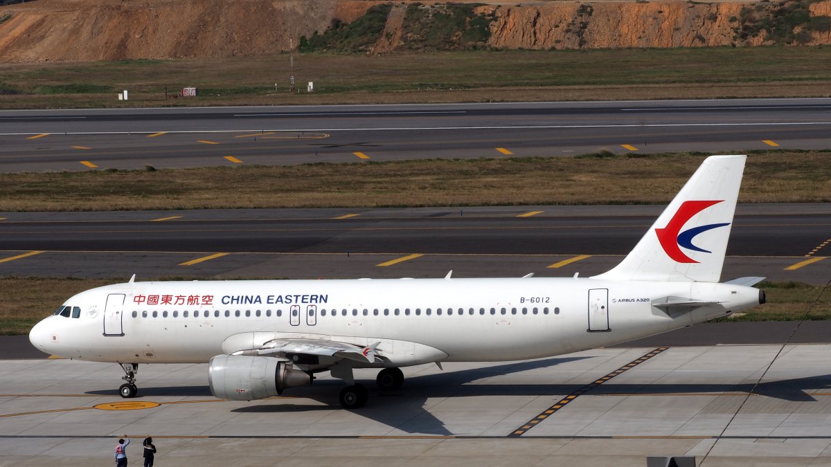 Imagen de archivo de un Airbus A320 de compañía China Eastern Airlines.