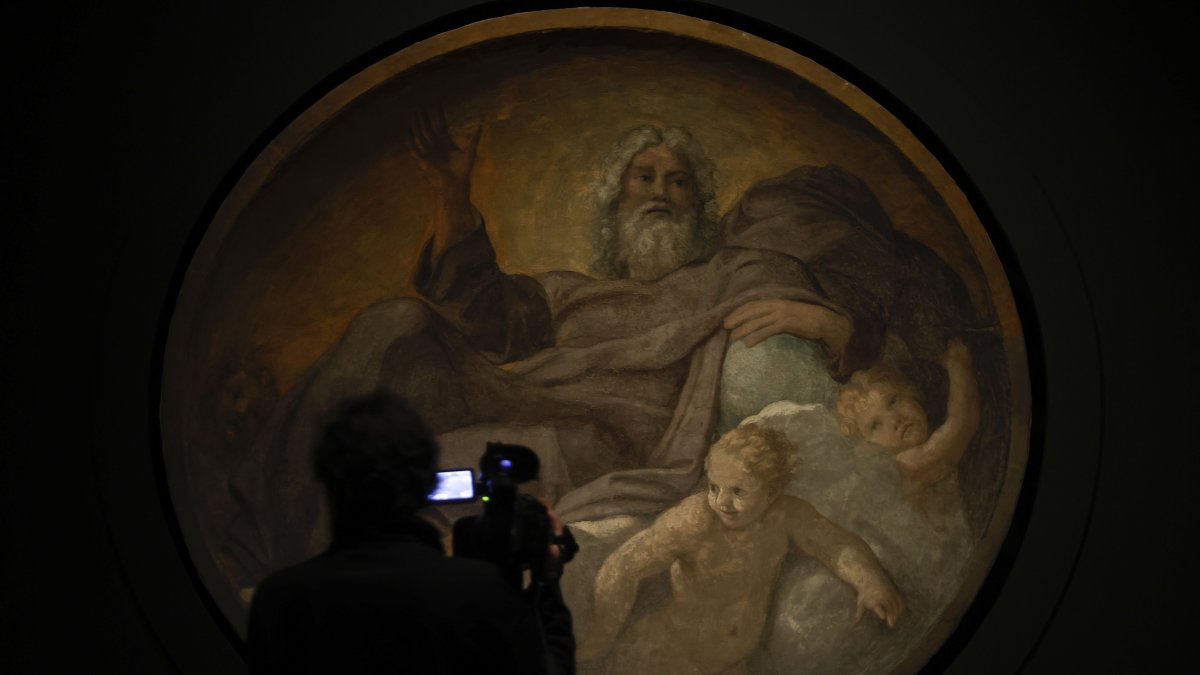 El museo se transformó en la desaparecida iglesia de Santiago de los Españoles de Roma.