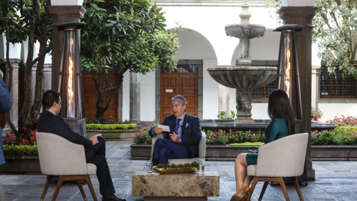 El presidente Lasso abordó varios temas de coyuntura en su espacio de entrevistas de los martes.