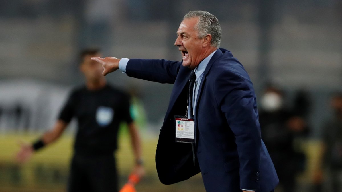 El entrenador de Ecuador Gustavo Alfaro, en una fotografía de archivo
