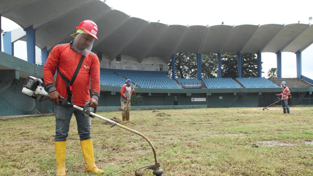 Desde la semana pasada los trabajos empezaron en su primera etapa que consiste en cortar la maleza y preparar el terreno.