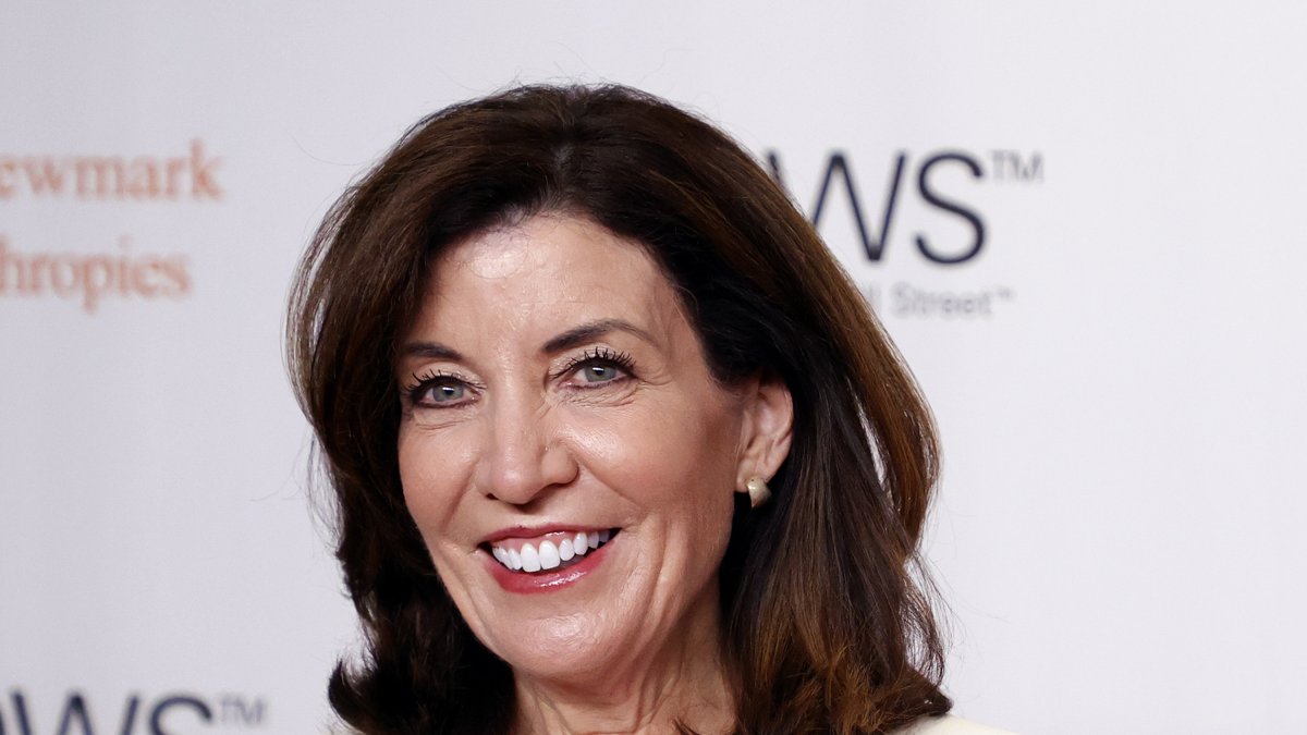 Foto de archivo de la gobernadora de Nueva York, Kathy Hochul
