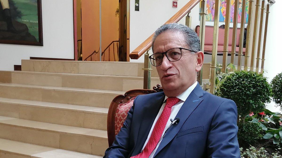 El ministro de Energía y Recursos no Renovables, Juan Carlos Bermeo, en una fotografía de archivo.