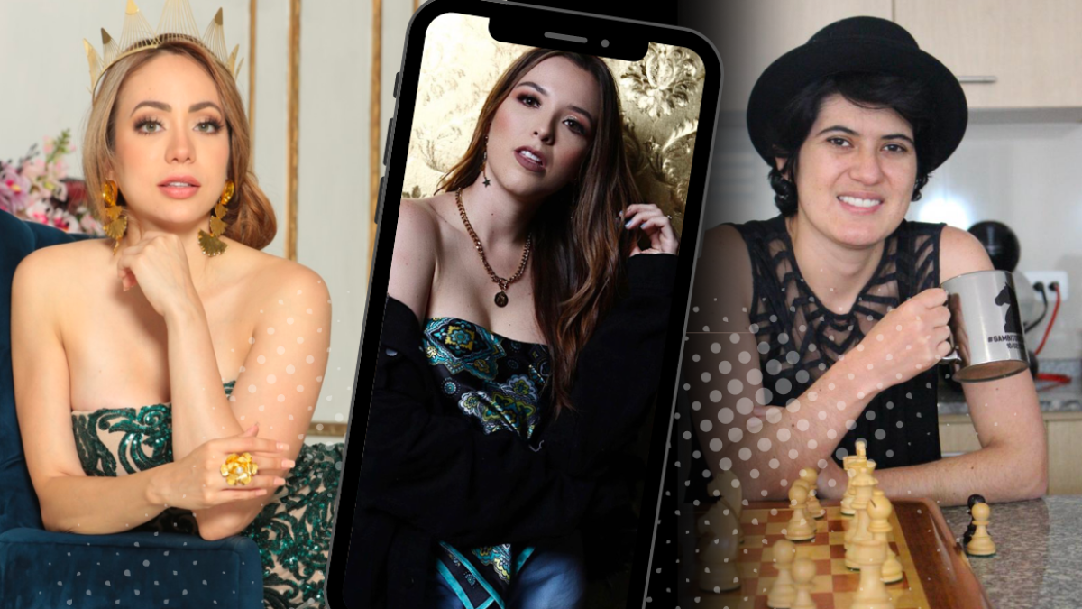 Susy Sacoto, Valerie Villalba y Carla Heredia.