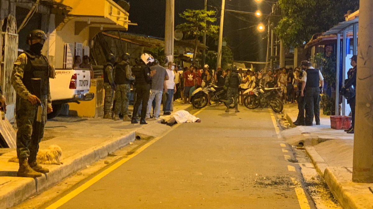 Una calle del sector conocido como La Berraca fue el escenario del nuevo enfrentamiento entre bandas.
