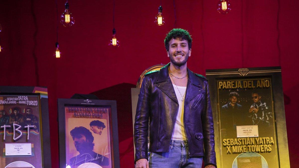 Foto de archivo del cantante colombiano Sebastián Yatra.