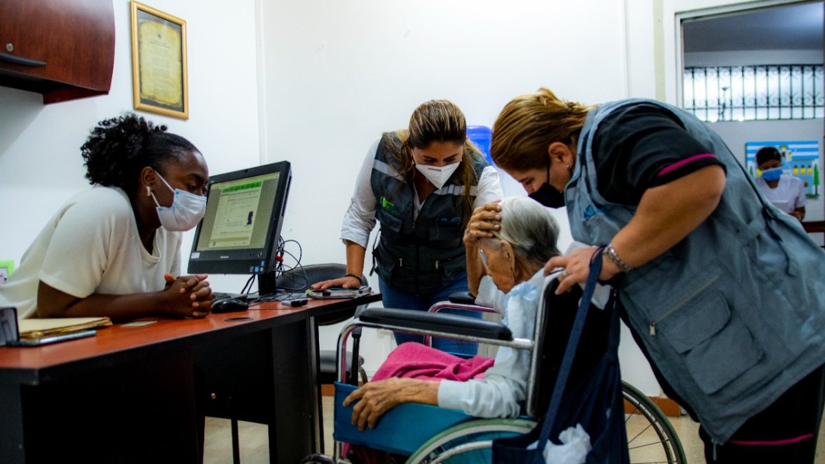 Hecho. El traslado de Luz María se dio este lunes 28 de marzo.