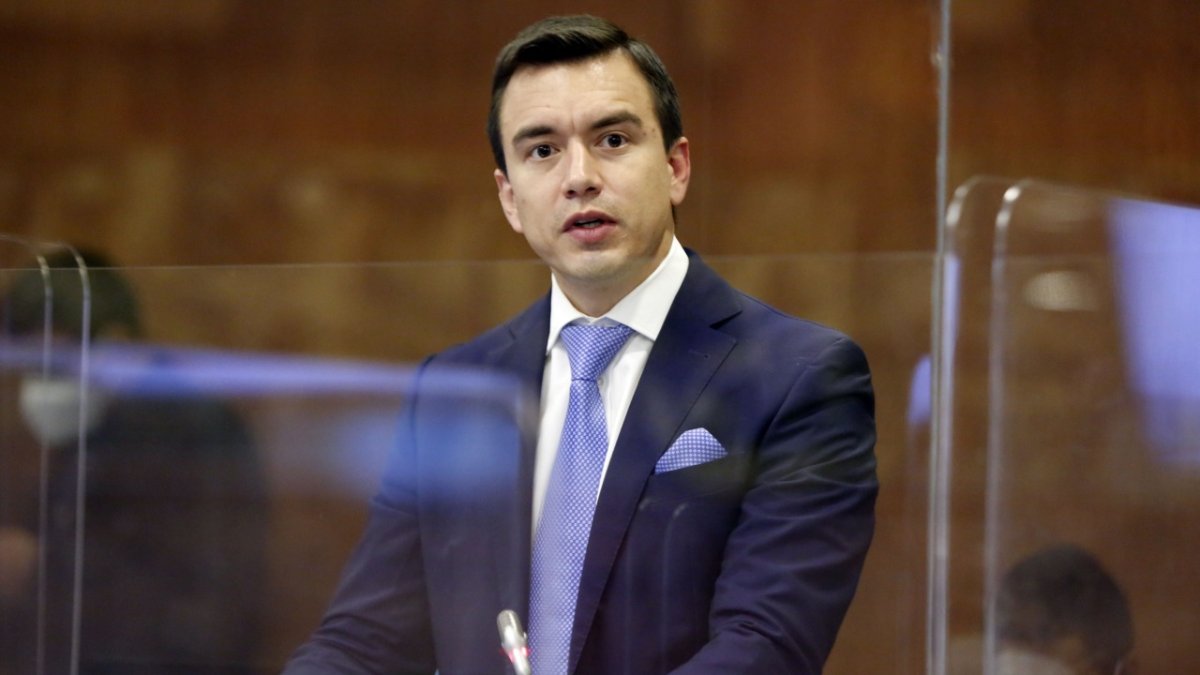 Daniel Noboa preside la Comisión de Desarrollo Económico de la Asamblea Nacional.