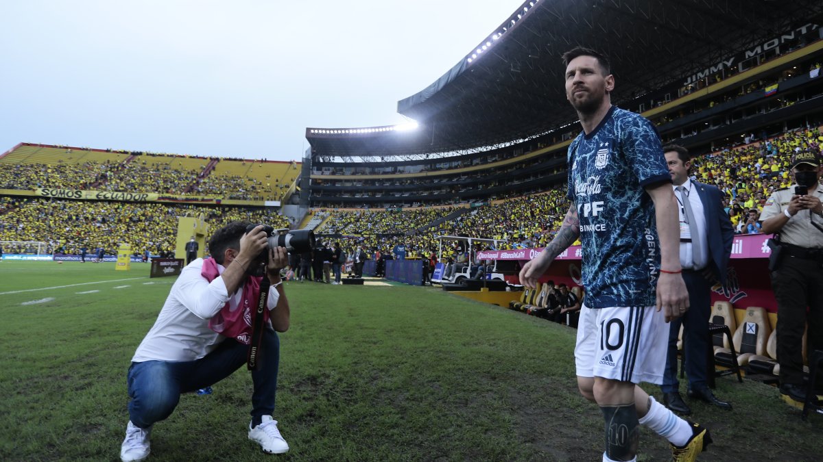 Lionel Messi fue una de las principales atracciones en el cierre de las eliminatorias al Mundial de Qatar.