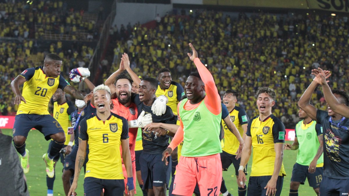 Los jugadores de la selección ecuatoriana se alistan para la minigira de amistosos.