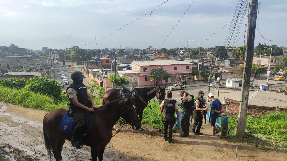 Alrededor de 500 policías acudieron al lugar para realizar la intervención.