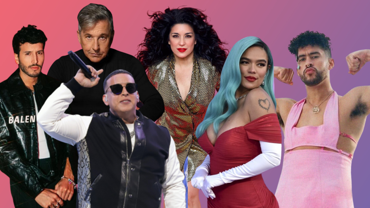 Algunos de los artistas confirmados para los conciertos en Ecuador en este 2022.