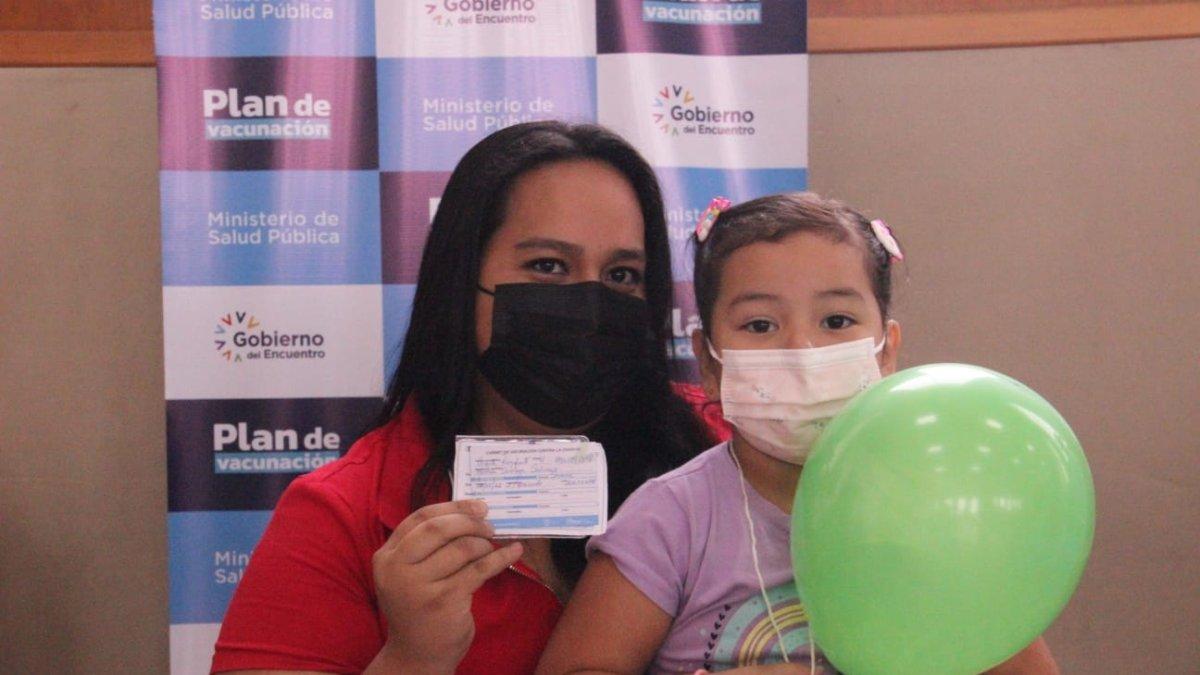 Los infantes de 3 y 4 años también fueron incorporados al programa de vacunación contra la COVID-19 desde  el 21 de febrero pasado.