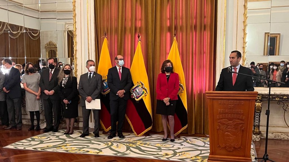 Los nuevos viceministros de Relaciones Exteriores y Movilidad Humana fueron designados el 5 de abril pasado