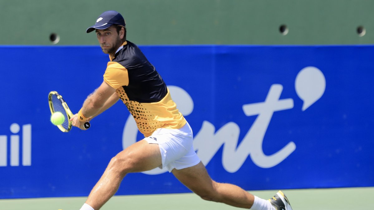 Roberto Quiroz, tenista ecuatoriano, logró el paso a las seminales.