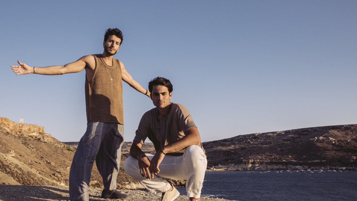 Matteo Bocelli y Sebastián Yatra.