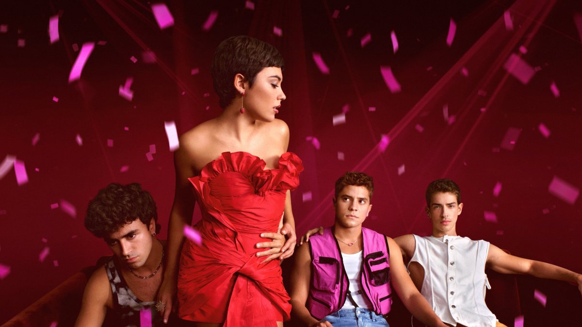 Samuel, Ari, Iván y Patrick son algunos de los personajes de la serie.