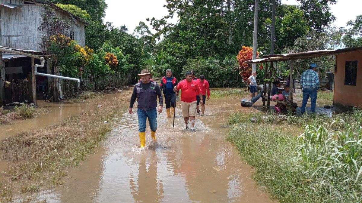Producto se esta creciente se inundaron los barrios Guayabal , 7 de Septiembre , San Eduardo y Nueva Esperanza