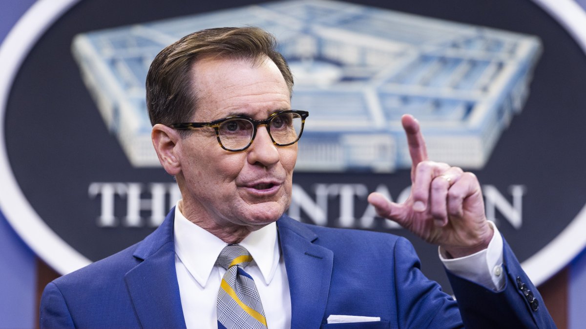 El portavoz del Departamento de Defensa de EE.UU., John Kirby, en una fotografía de archivo.