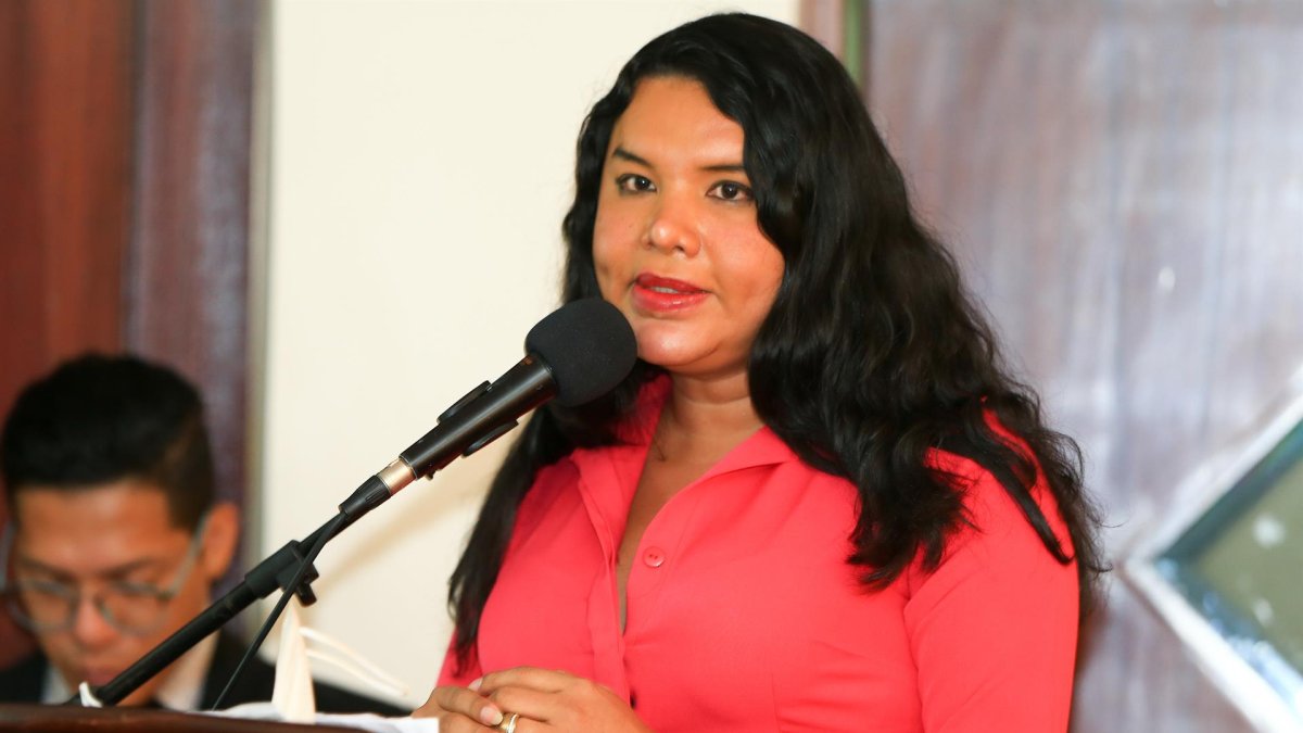 La cofundadora y directora ejecutiva de la Cámara LGBT+ de Comercio y Turismo de Ecuador, Diane Rodríguez, en una fotografía de archivo.