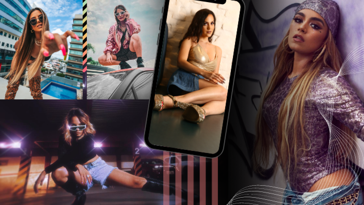 Son ecuatorianas y llevan la música urbana en la sangre.