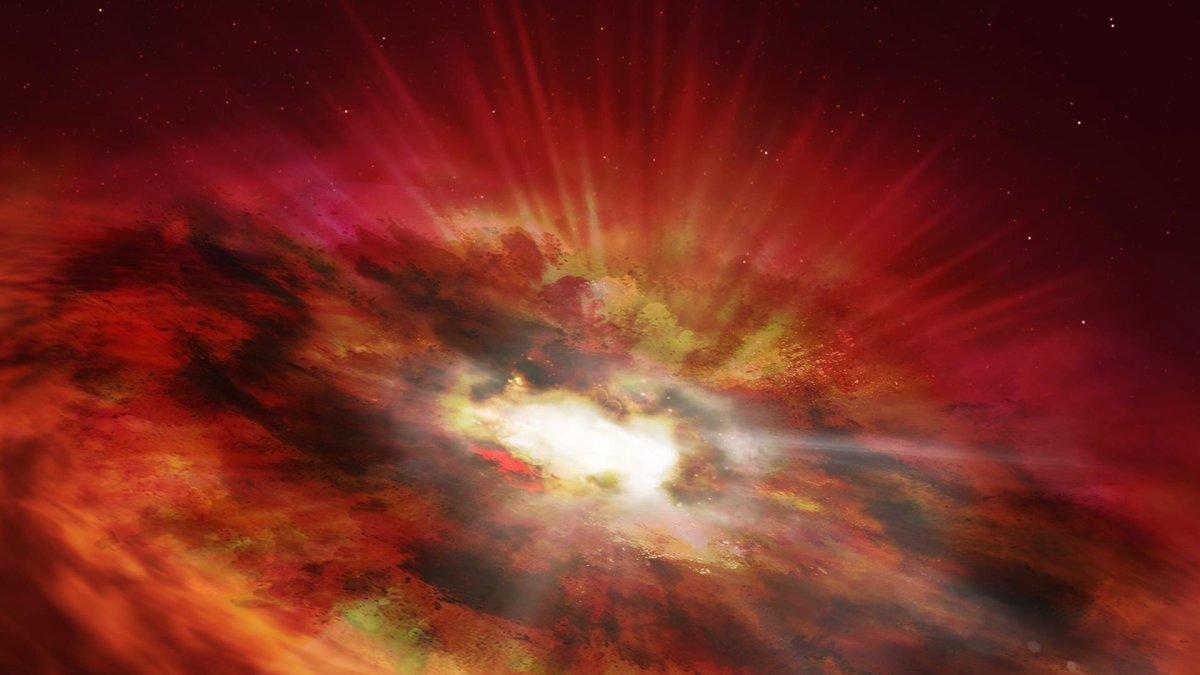 Impresión artística del objeto estelar GNz7q.