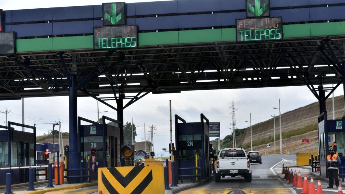Concesión. Panavial gestiona nueve peajes en 599 kilómetros desde Rumichaca, en Carchi, hasta Riobamba.