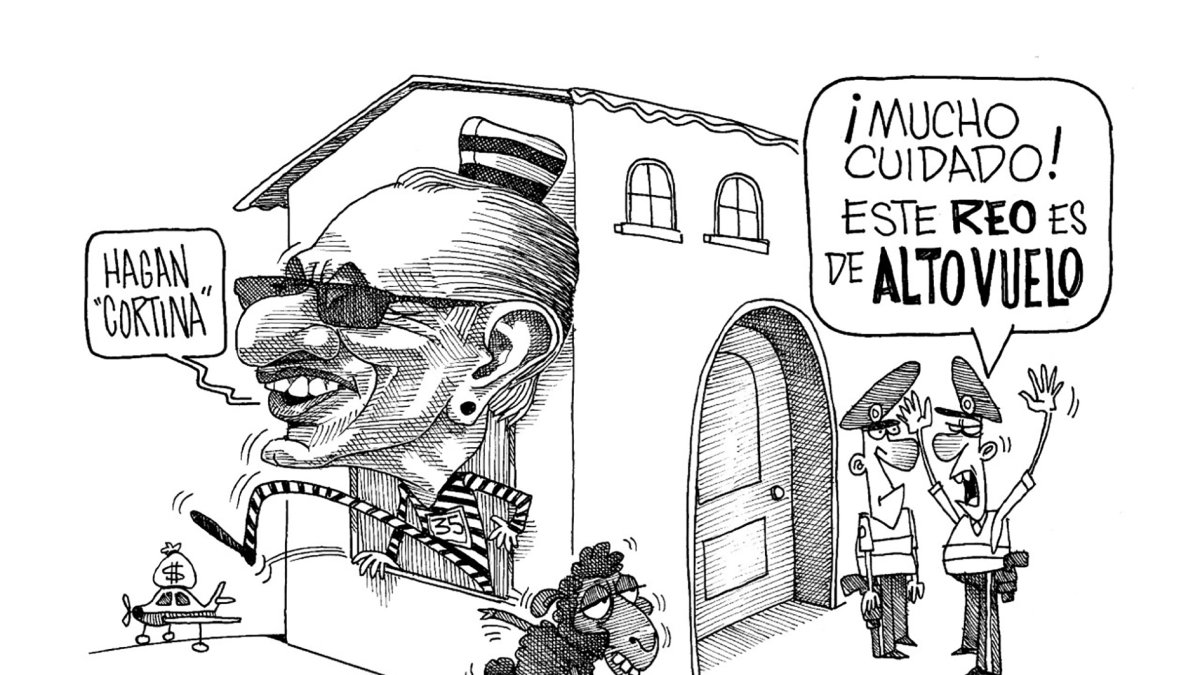 Lo dejan libre, para ahora cuidar que no escape.