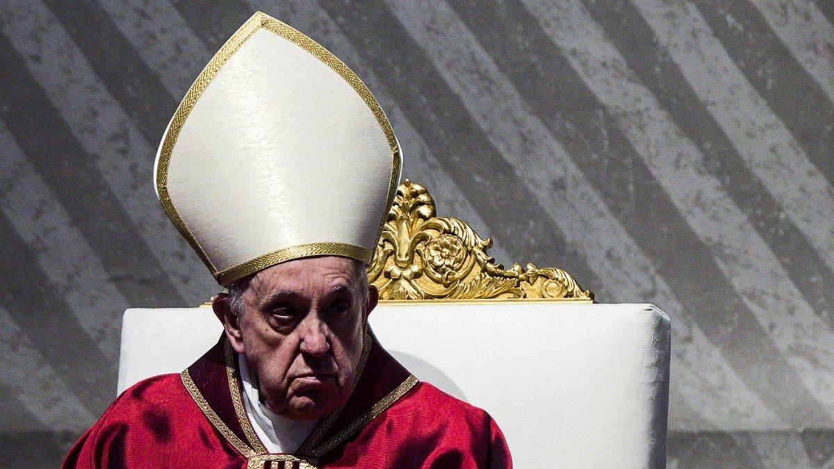 Papa Francisco este 15 de abril de 2022.