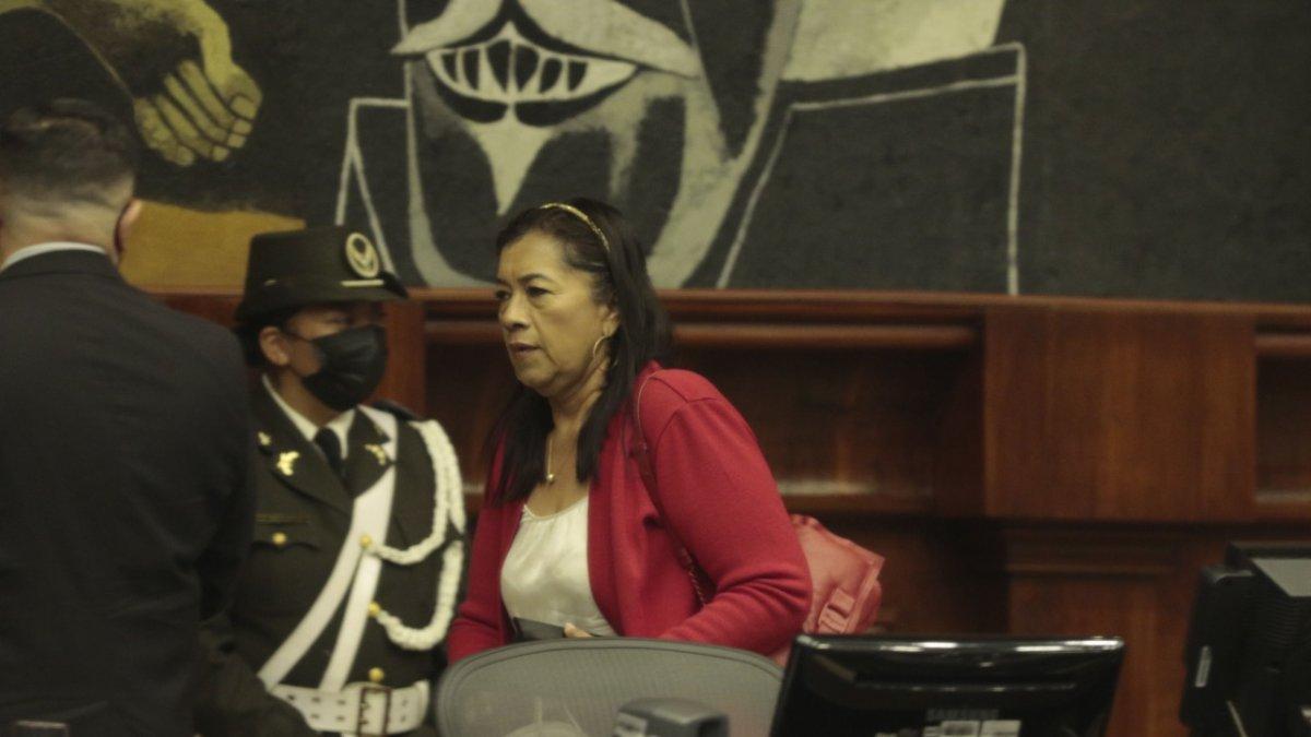 Asamblea. La presidenta Guadalupe Llori recurre a las acciones de protección para evadir los procesos de fiscalización interna.