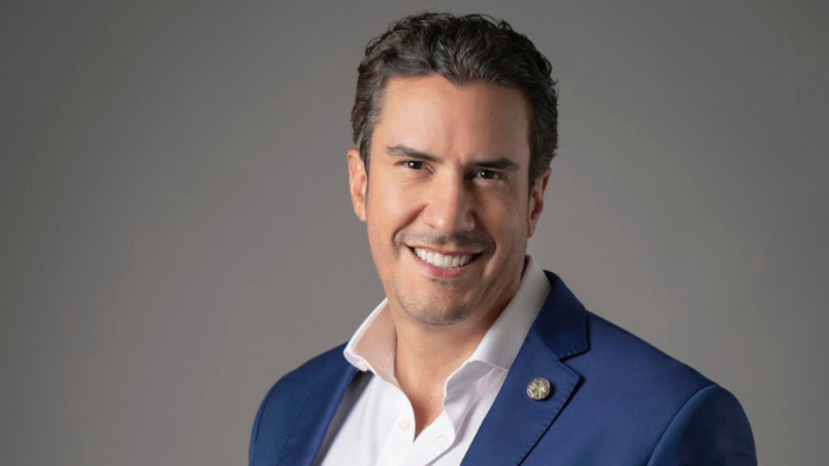 Fotografía cedida por los Premios Verdes donde aparece su cofundador y vicepresidente, José Javier Guarderas.