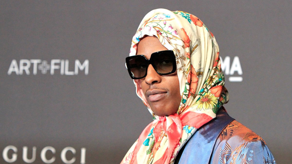 El rapero A$AP Rocky, en una fotografía de archivo