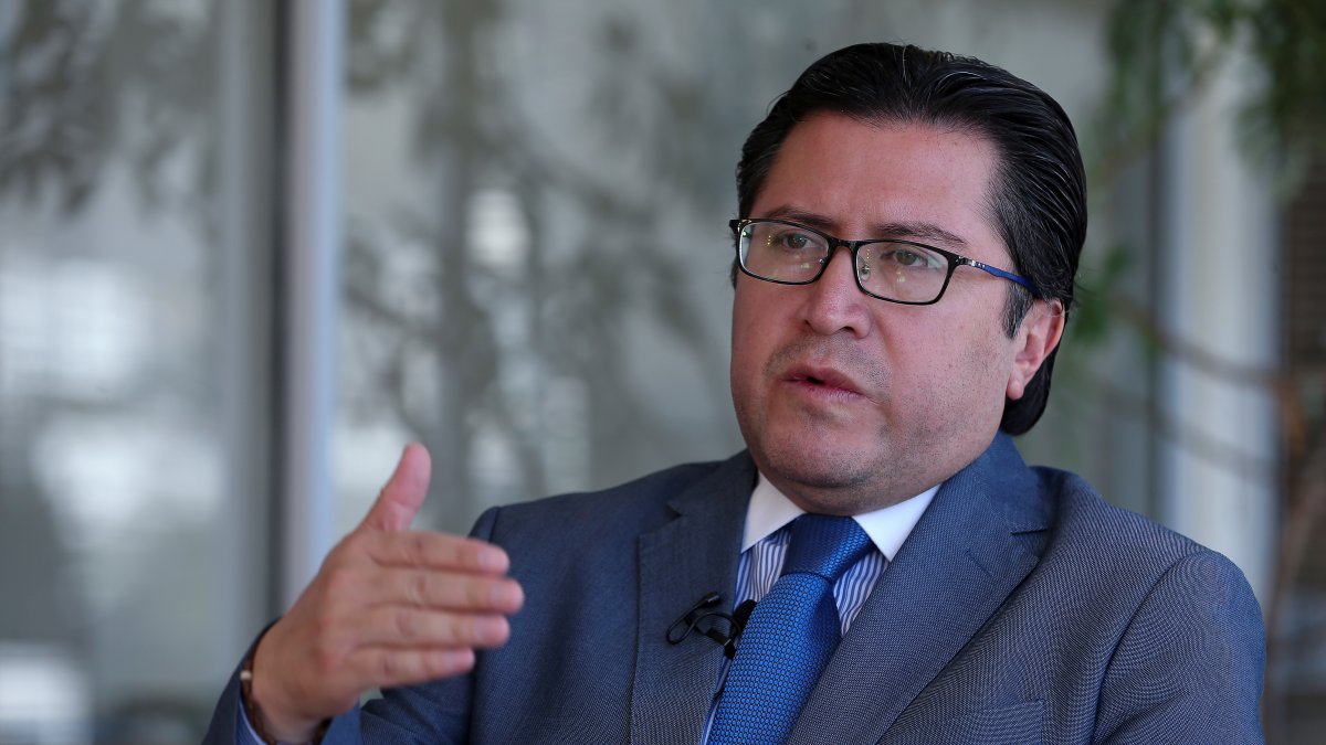 El abogado Carlos Poveda, miembro del equipo legal internacional de Julian Assange, en una fotografía de archivo