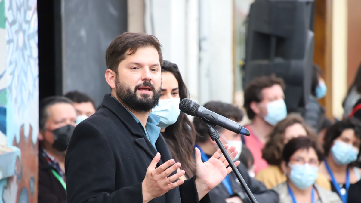 El Presidente electo de Chile, Gabriel Boric