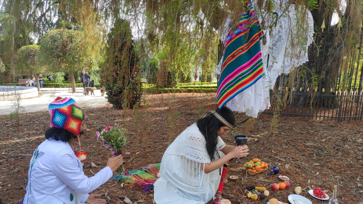 Un instante de la ceremonia