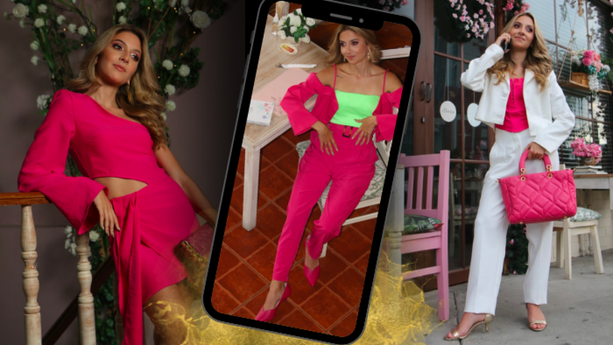 Ahora tendrá un nuevo color básico en su armario. El fucsia es el nuevo negro.